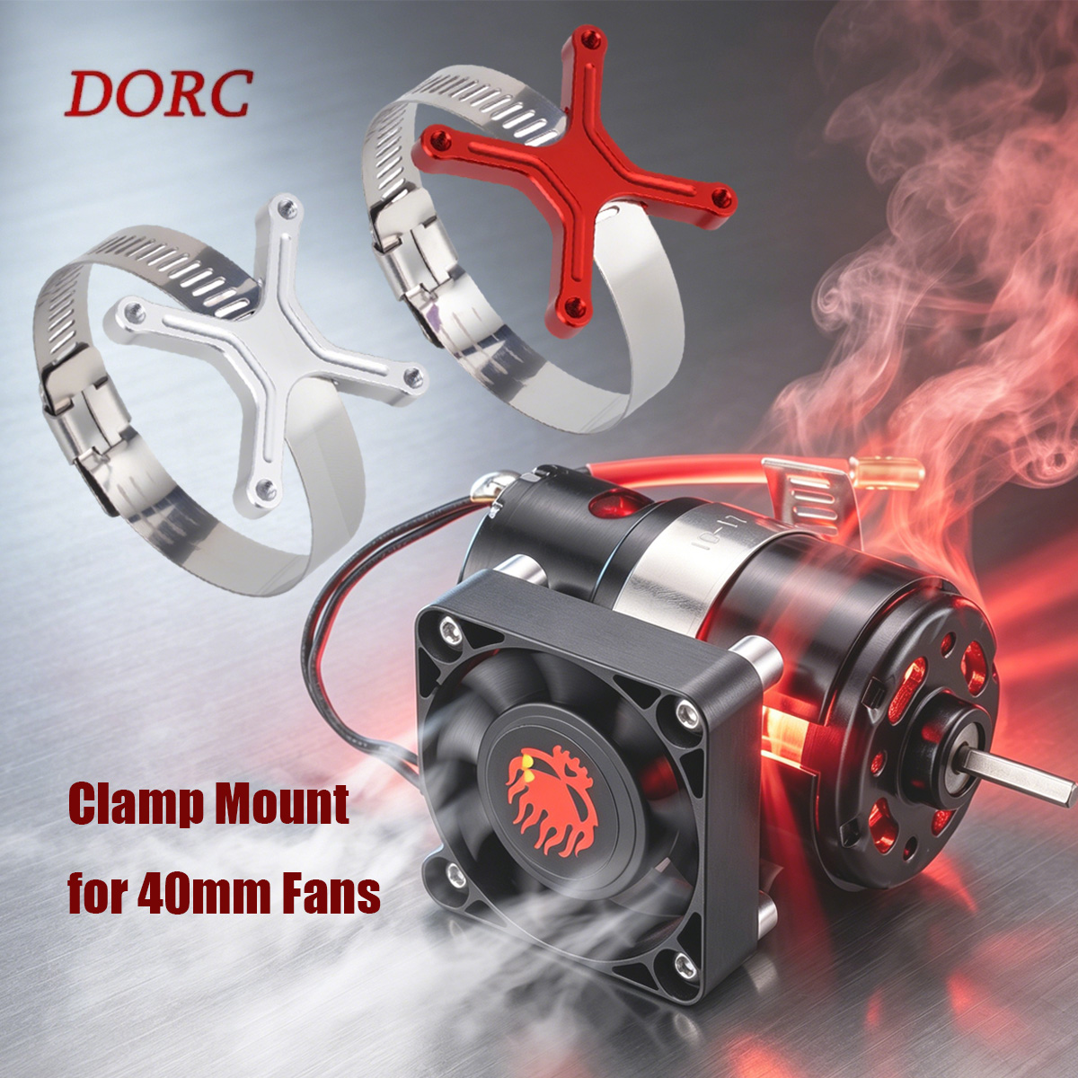 Rc Hobby Models - Universal Adjustable Fan Mount 30-49mm Wide