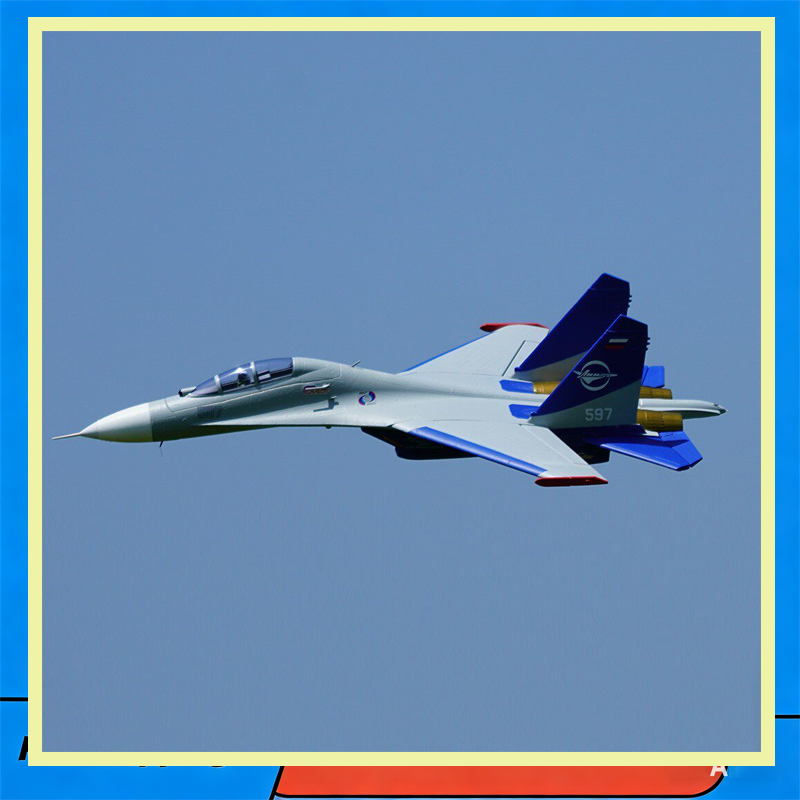 Rc Hobby Plane - Xfly Double 50mm Su27 Dual Engine