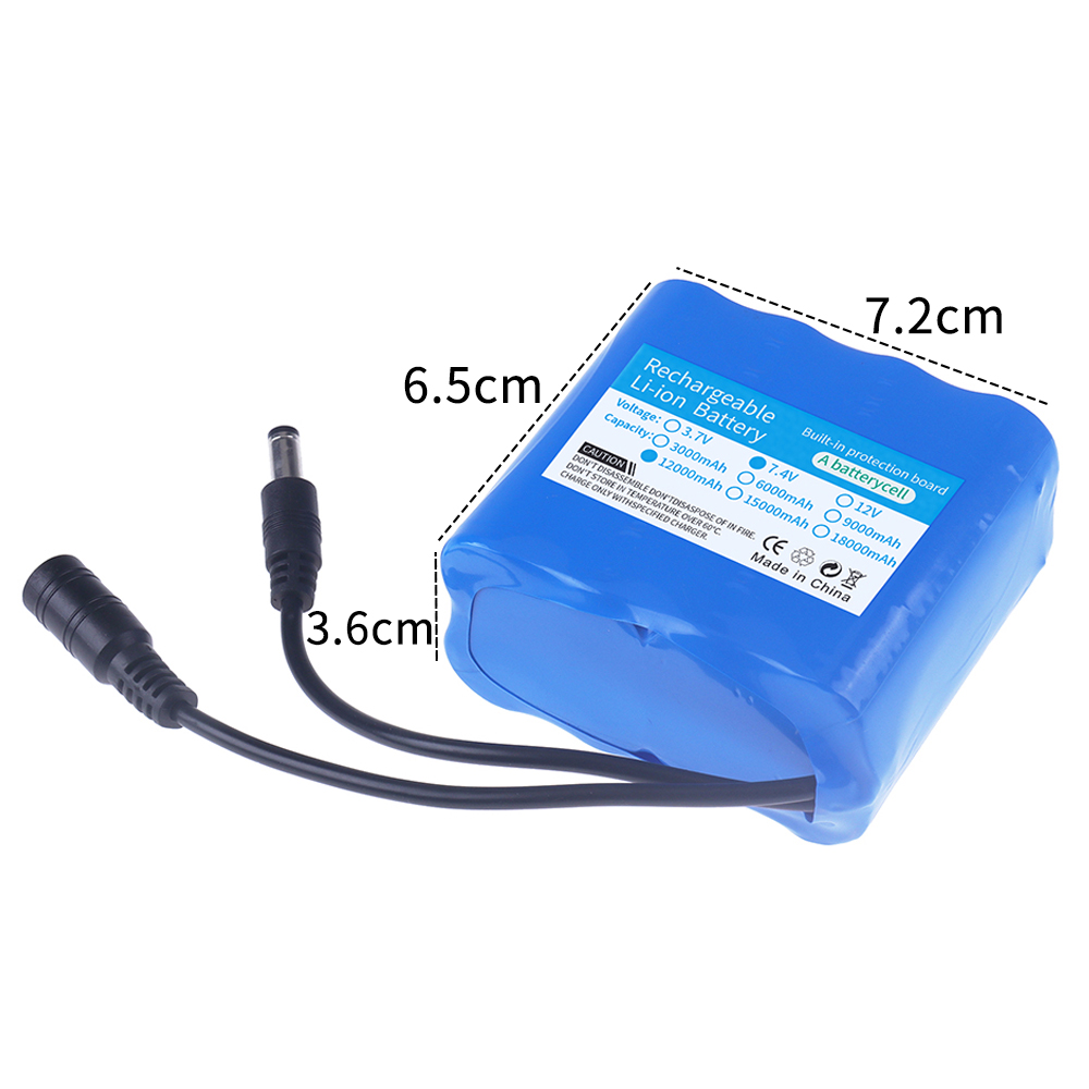 2S4P 18650 Lithium Battery 7.4 - Rc Hobby Hub recension och pris