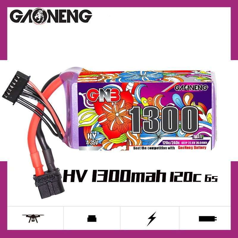 2Pcs GNB 6S Lipo Battery 22.8V - Fpv Racing Quadcopter recension och pris