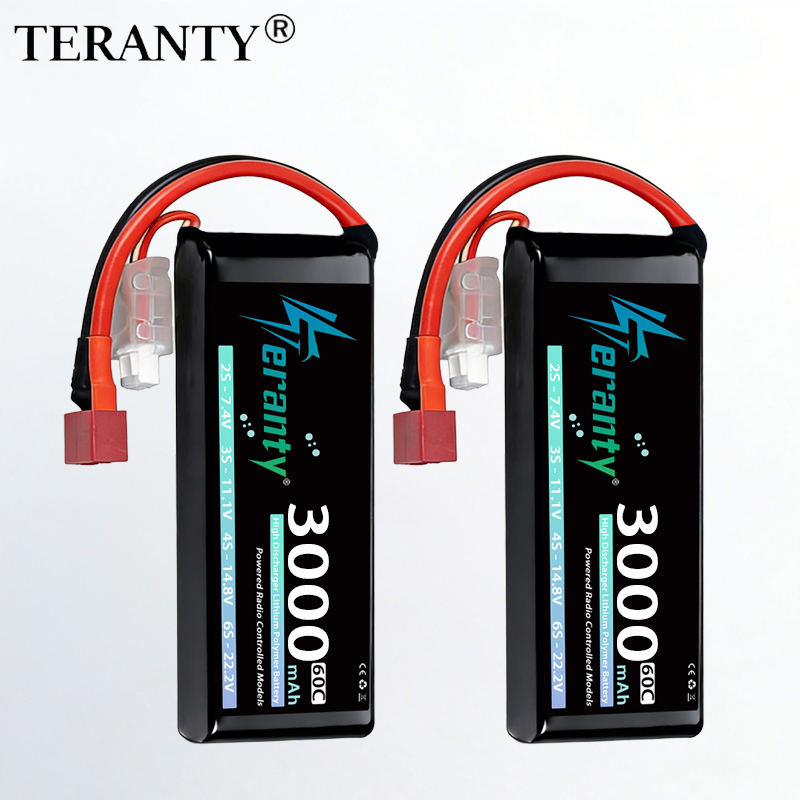 TERANTY 2S 3000mAh Lipo Batter - Rc Hobby Models recension och pris