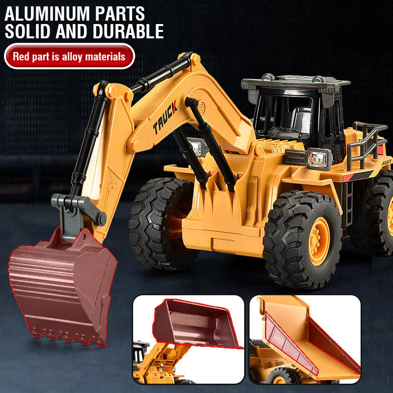 2.4G Alloy Remote Control Exca - Rc Hobby Excavator recension och pris