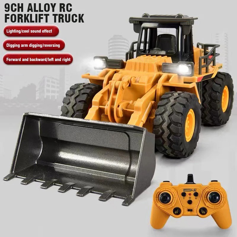 9CH Alloy RC Excavator Dump Tr - Rc Hobby Excavator recension och pris