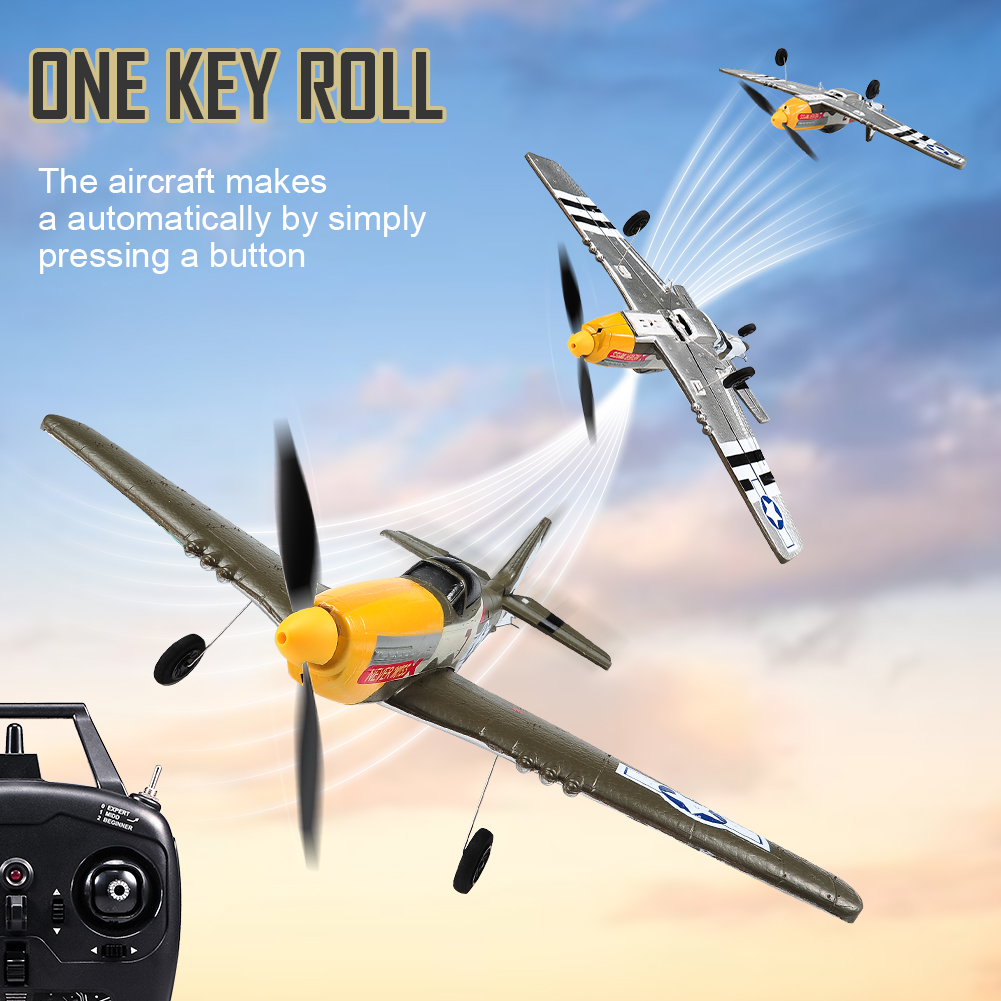 RC Plane P51 Mustang 2.4G Radi - Rc Hobby Plane recension och pris
