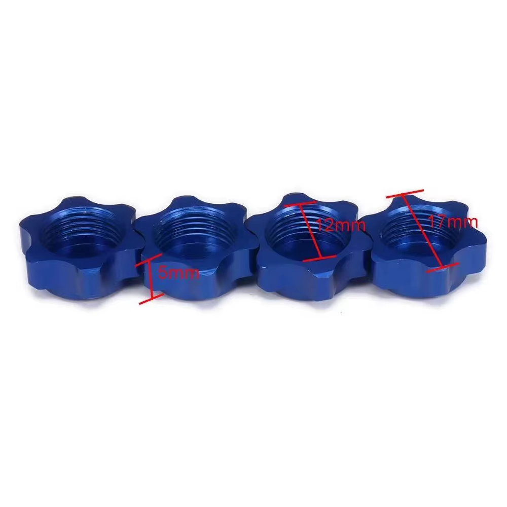 17mm Aluminum Wheel Hub Hex Nu - Rc Hobby Grade Truck recension och pris
