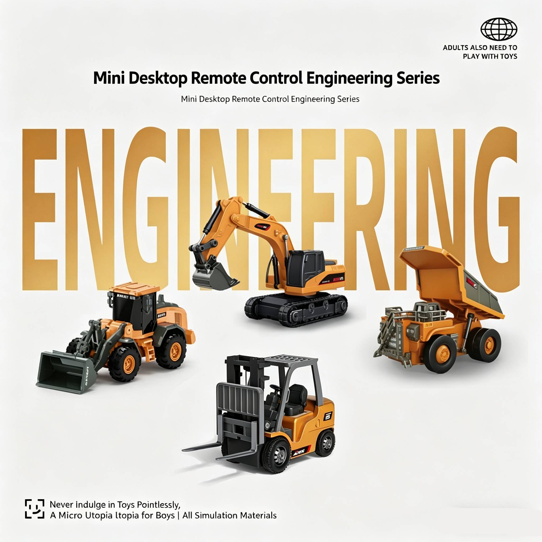 1/64 Mini Remote Controlled Bu - Rc Hobby Excavator recension och pris