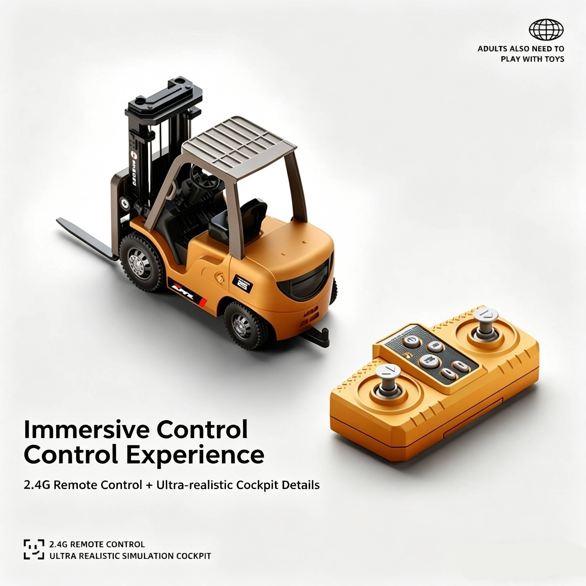 1/64 Mini Remote Controlled Bu - Rc Hobby Excavator recension och pris