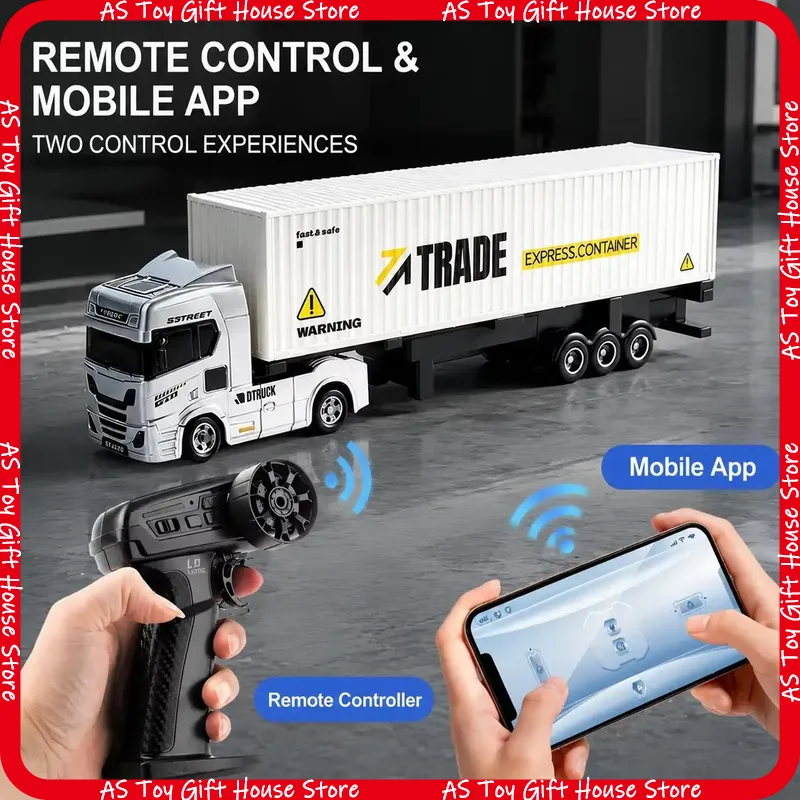 Rtr 1 64 Scale Rc Trailer Truc - Rc Hobby Grade Truck recension och pris