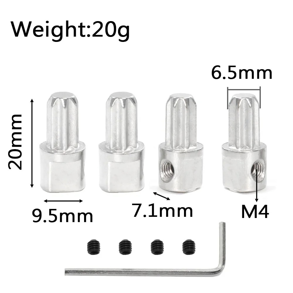 4pcs Metal Center Drive Hub 68 - Rc Hobby Rc recension och pris