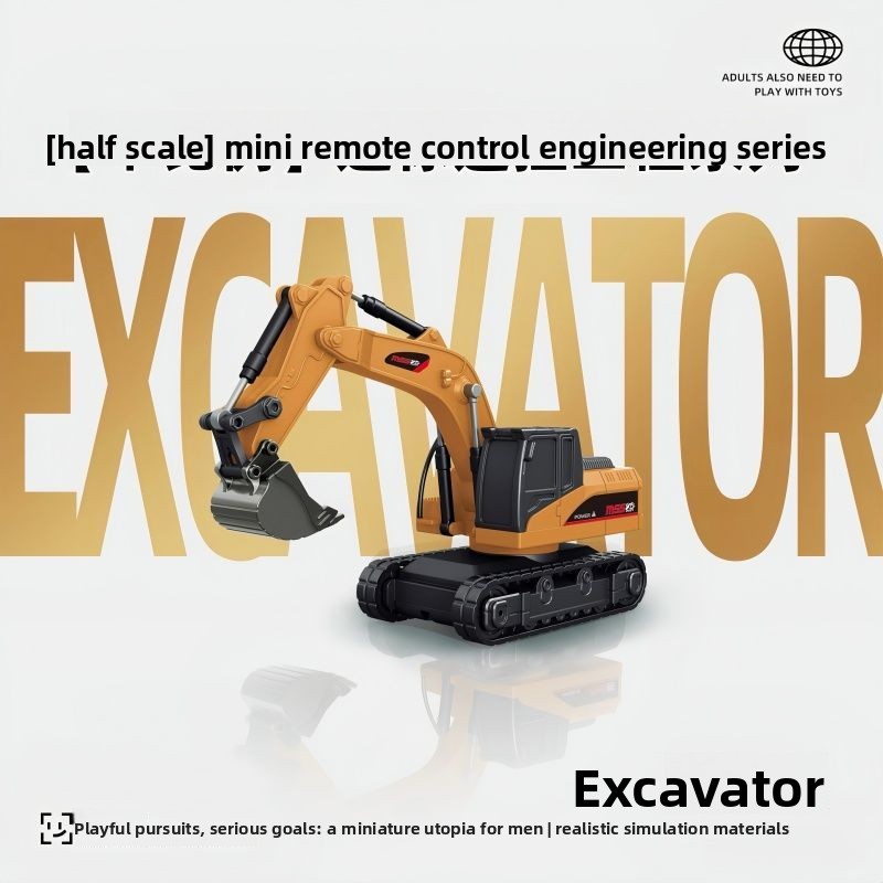 1:64 Metal RC Engineering Car  - Rc Hobby Excavator recension och pris
