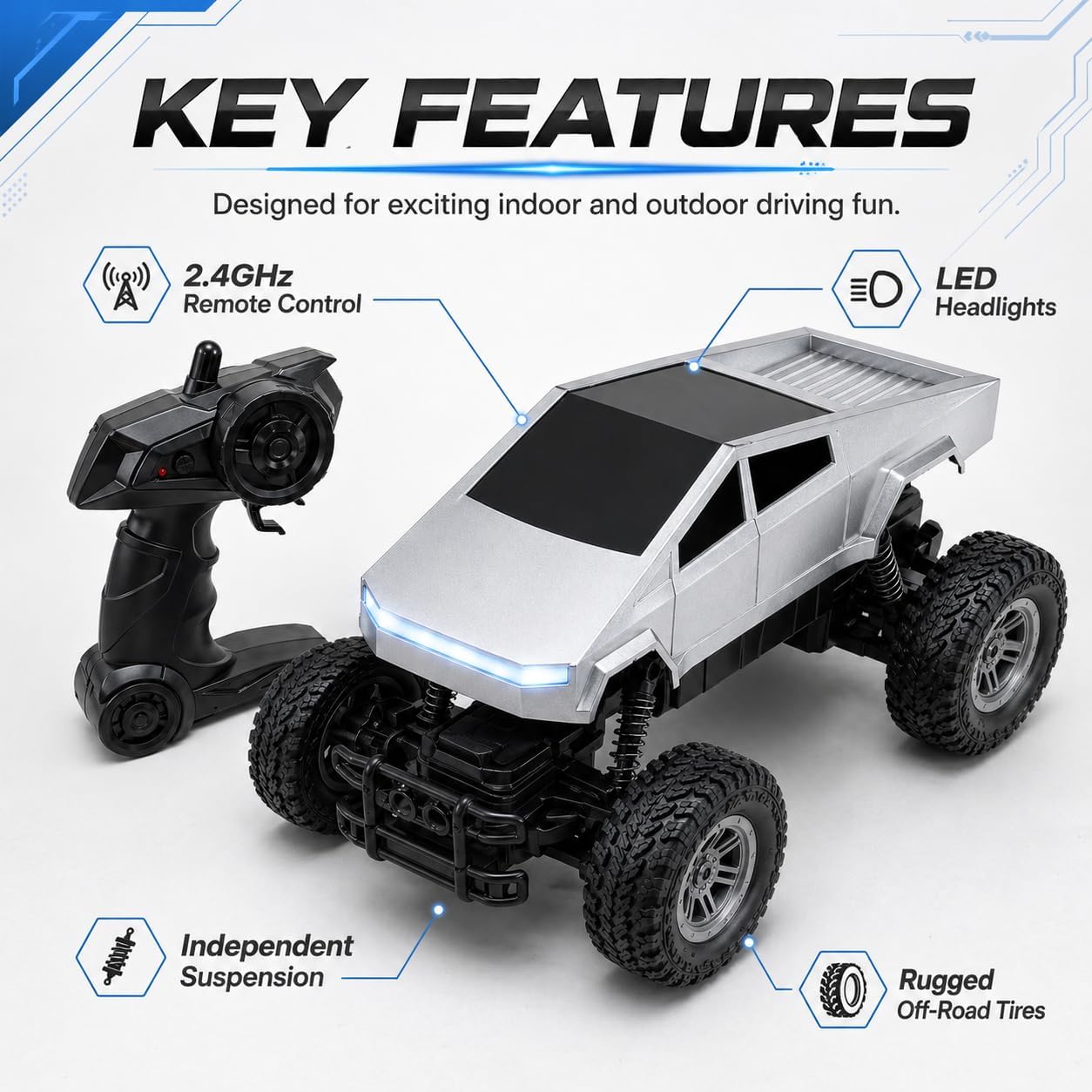 1:18 RC Car Remote Control Tru - Rc Hobby Grade Truck recension och pris