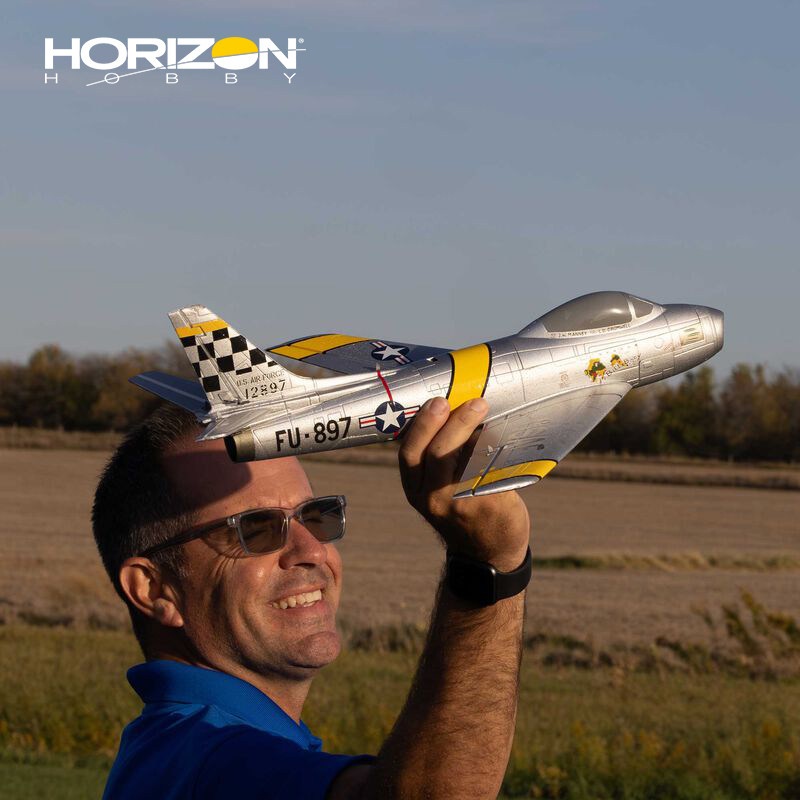 new Horizon Hobby UMX F86 Sabr - Rc Jet Horizon Hobby recension och pris