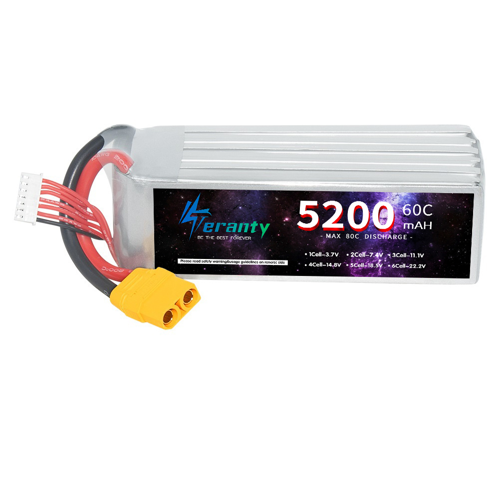 TERANTY 6S 5200mAh Lipo Batter - Rc Hobby Models recension och pris
