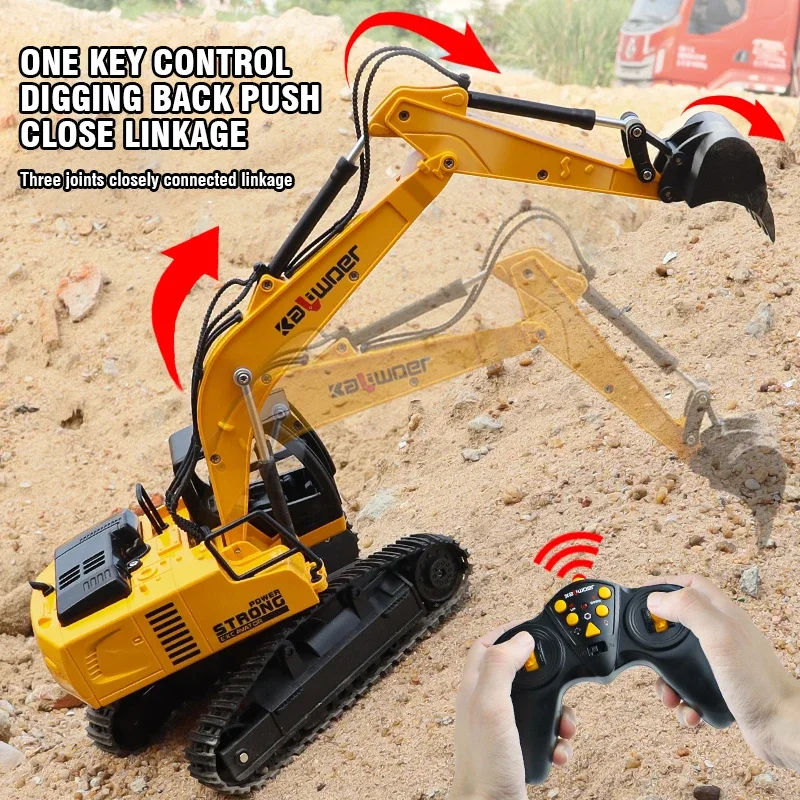 Huina Rc Excavator 1/24 9Ch Re - Rc Hobby Excavator recension och pris