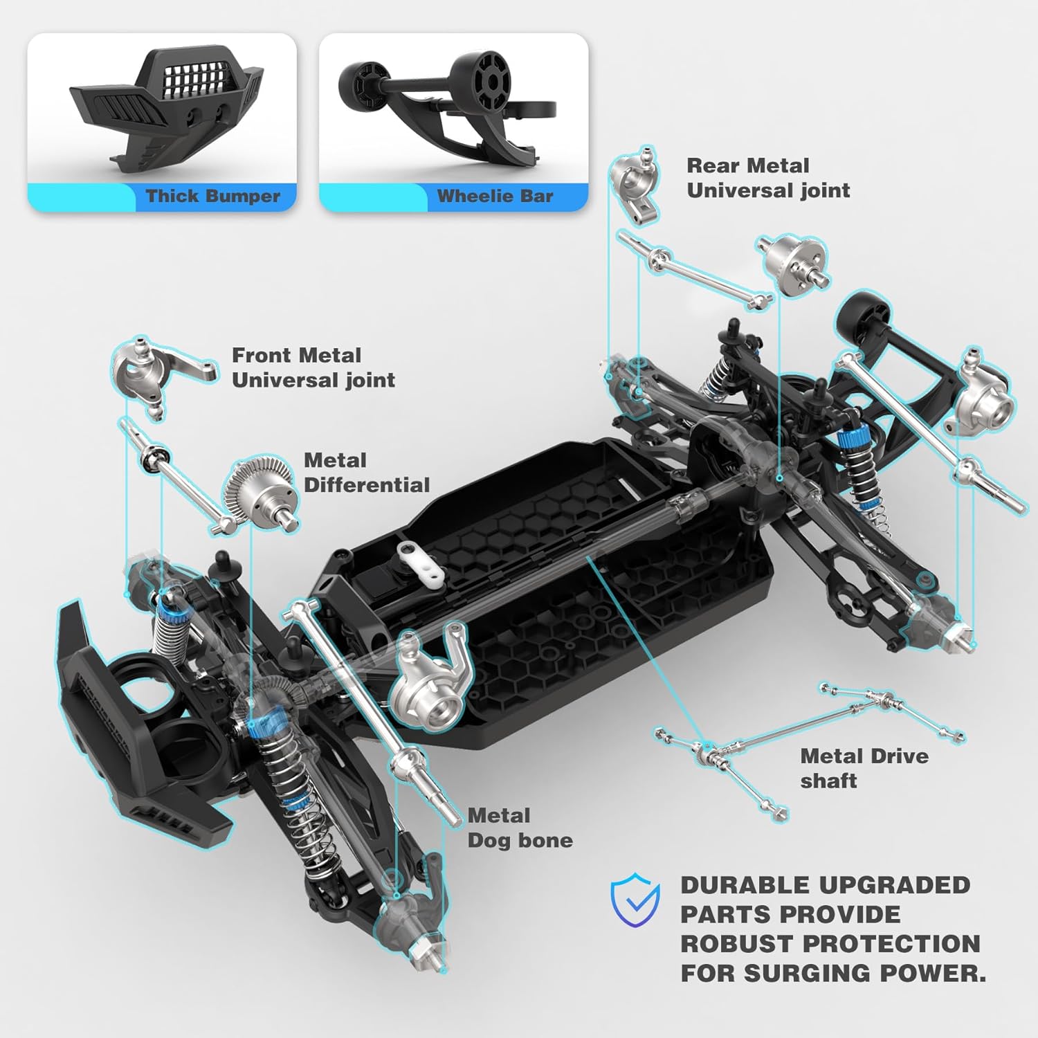 60+ KMH Brushless RC Monster T - Rc Hobby Grade Monster Truck recension och pris