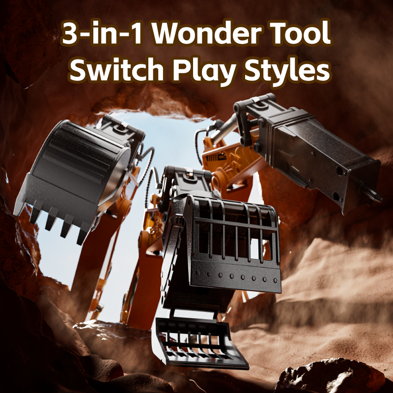 RC Excavator 14 Channel 3 IN 1 - Rc Hobby Excavator recension och pris
