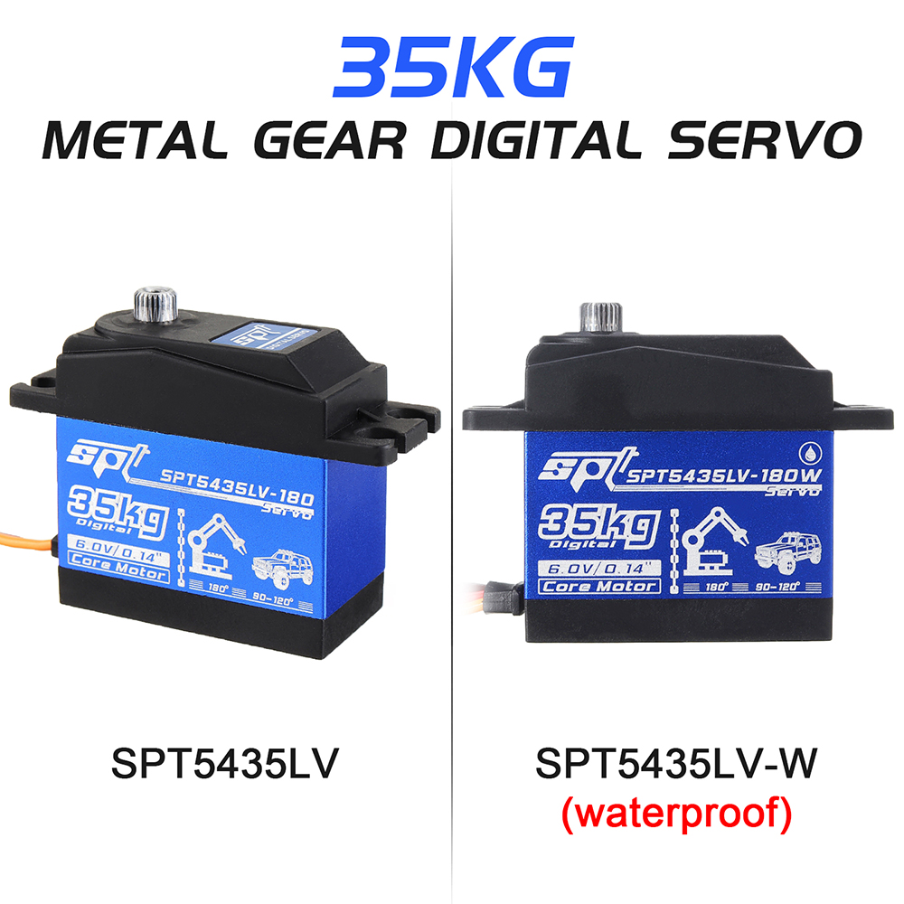 SPT5435LV 35KG Large Torque Me - Servo Metal Gear recension och pris