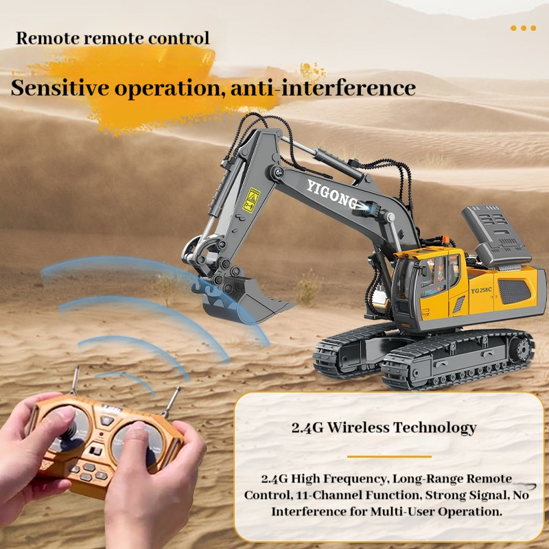 YIGONG Alloy Remote Control En - Rc Hobby Excavator recension och pris