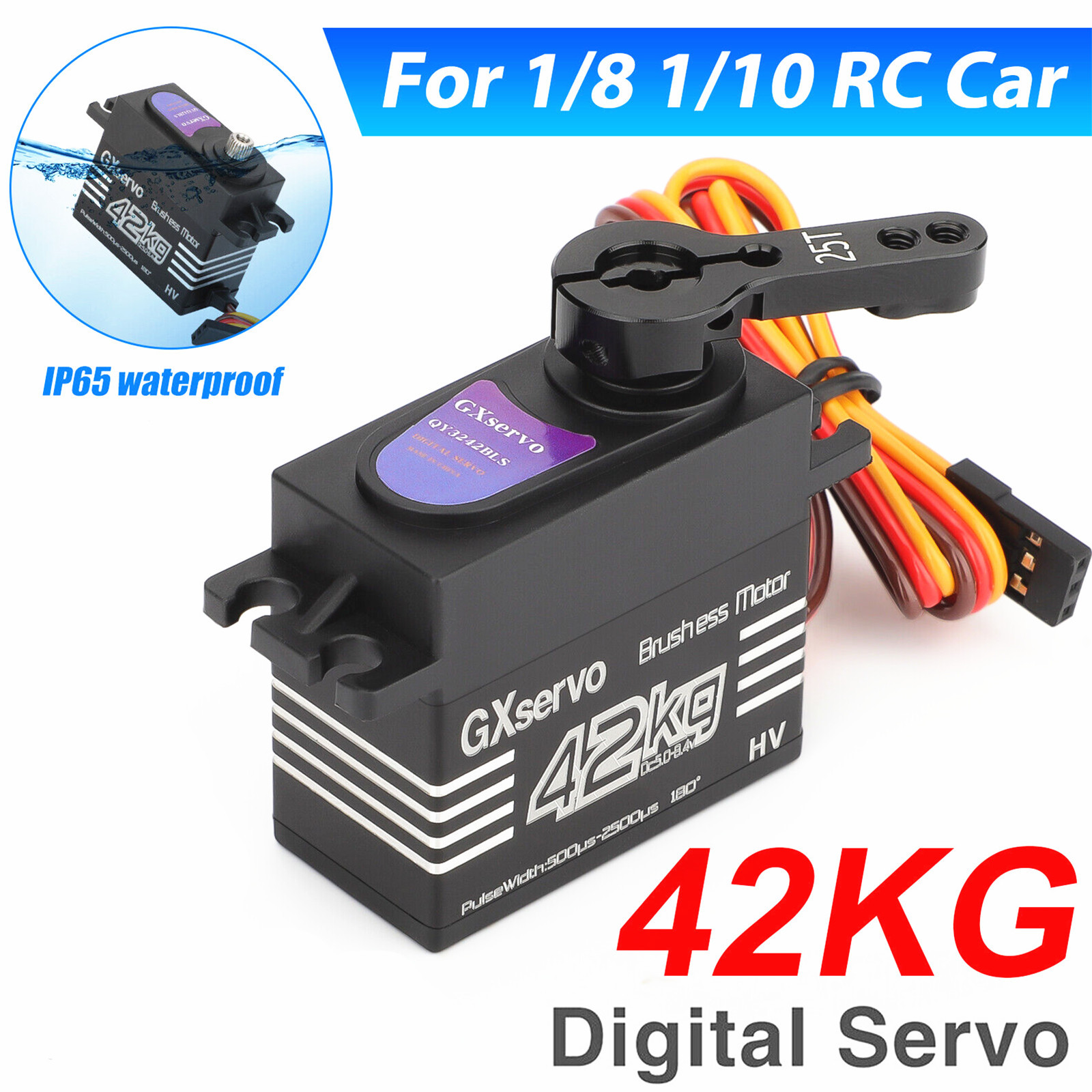 Brushless Motor 180° Metal Gea - Servo Metal Gear recension och pris