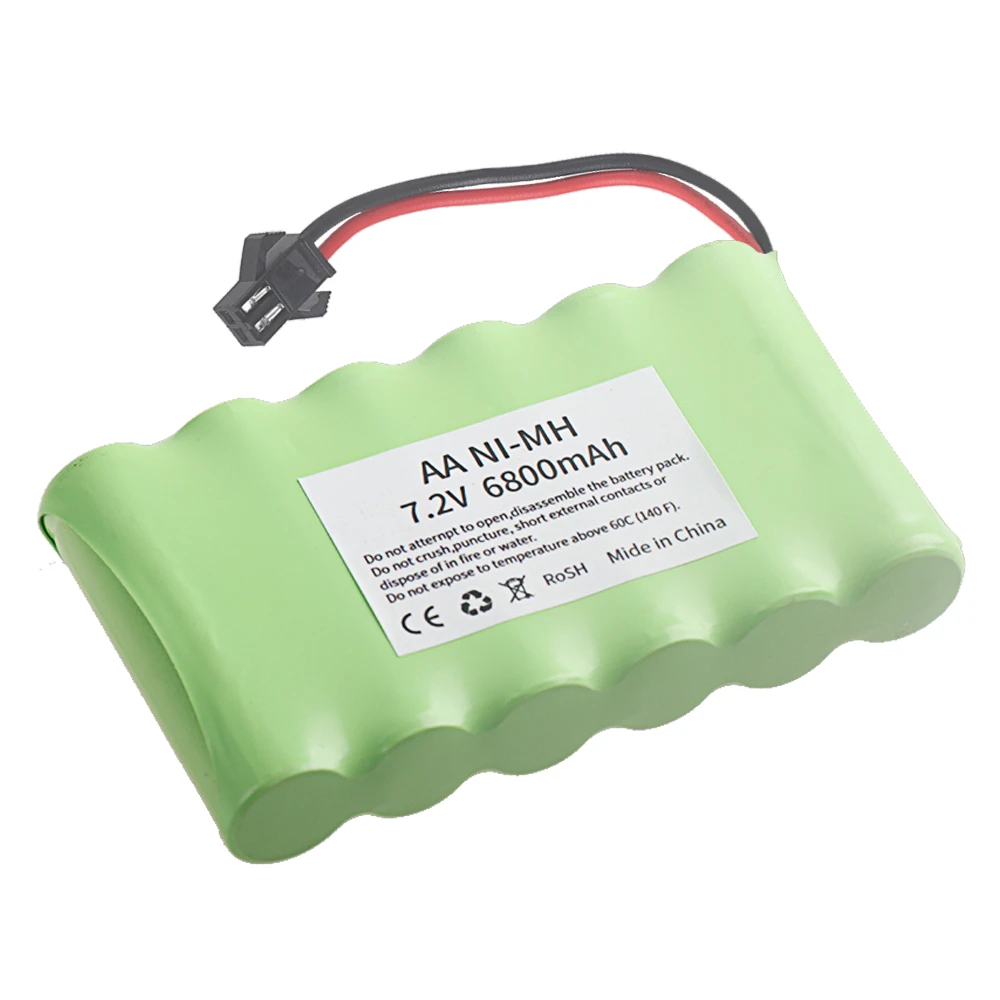 Ni-MH 7.2V 6800mAh SM Plug Bat - Rc Hobby Hub recension och pris