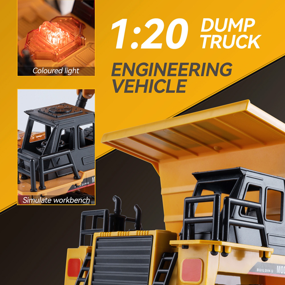 1:20 Scale 4WD RC Dump Truck 1 - Rc Hobby Grade Truck recension och pris