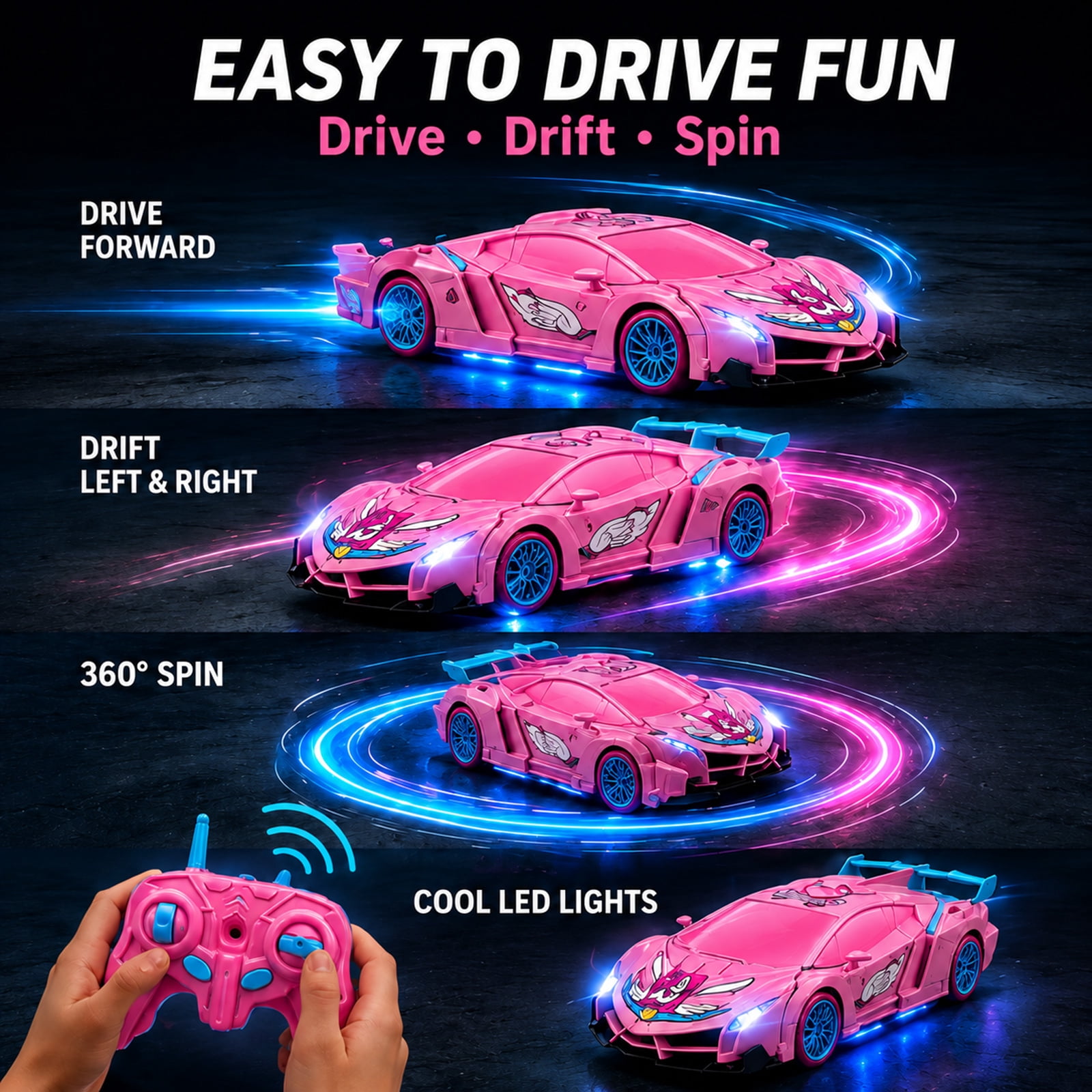 Unicorn RC Transforming Robot  - Rc Hobby Tech Bali recension och pris