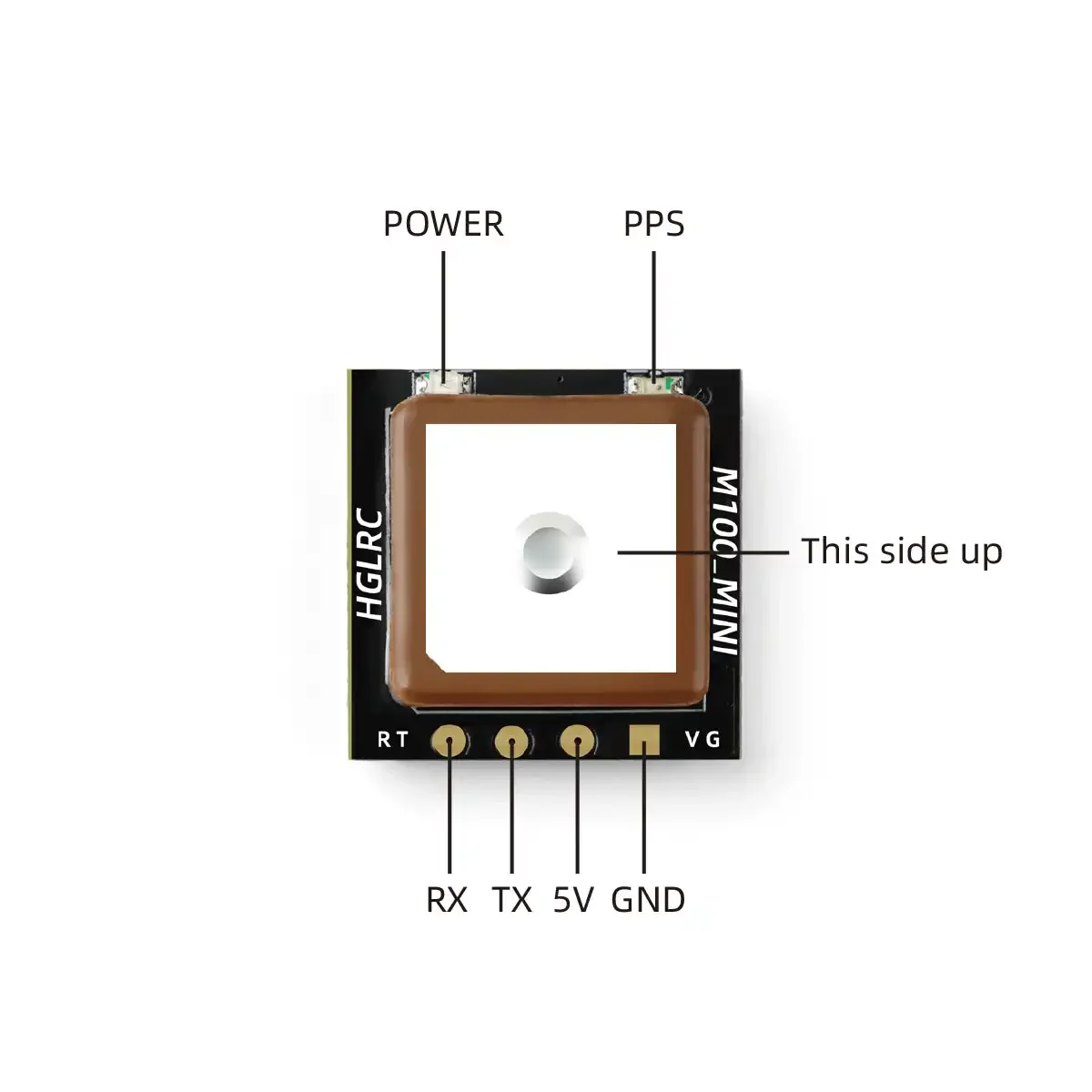 HGLRC M100 MINI GPS Module M10 - Rc Hobby Drone recension och pris