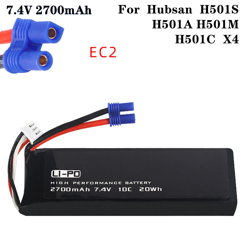 7.4V 2700mAh 10C Original Batt - Rc Hobby Hub recension och pris