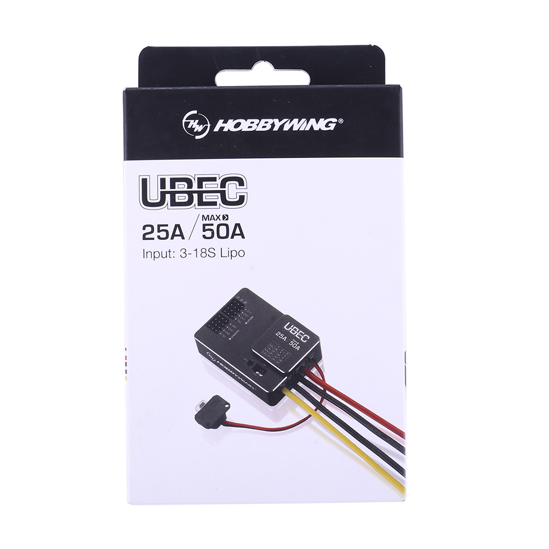 Hobbywing UBEC 25A HV 3-18S Mo - Fpv Racing Quadcopter recension och pris