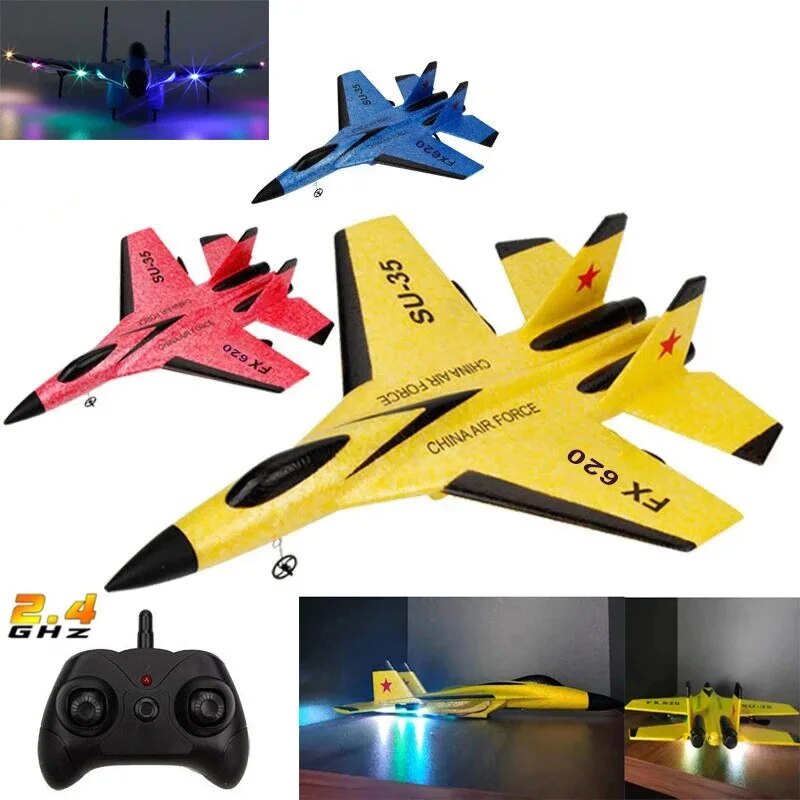 SU35 RC Plane FX620 FX820 2.4G - Rc Hobby Plane recension och pris