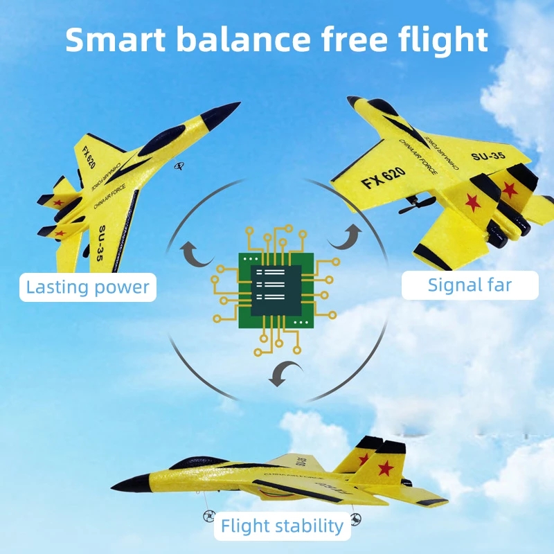 SU35 RC Plane FX620 FX820 2.4G - Rc Hobby Plane recension och pris