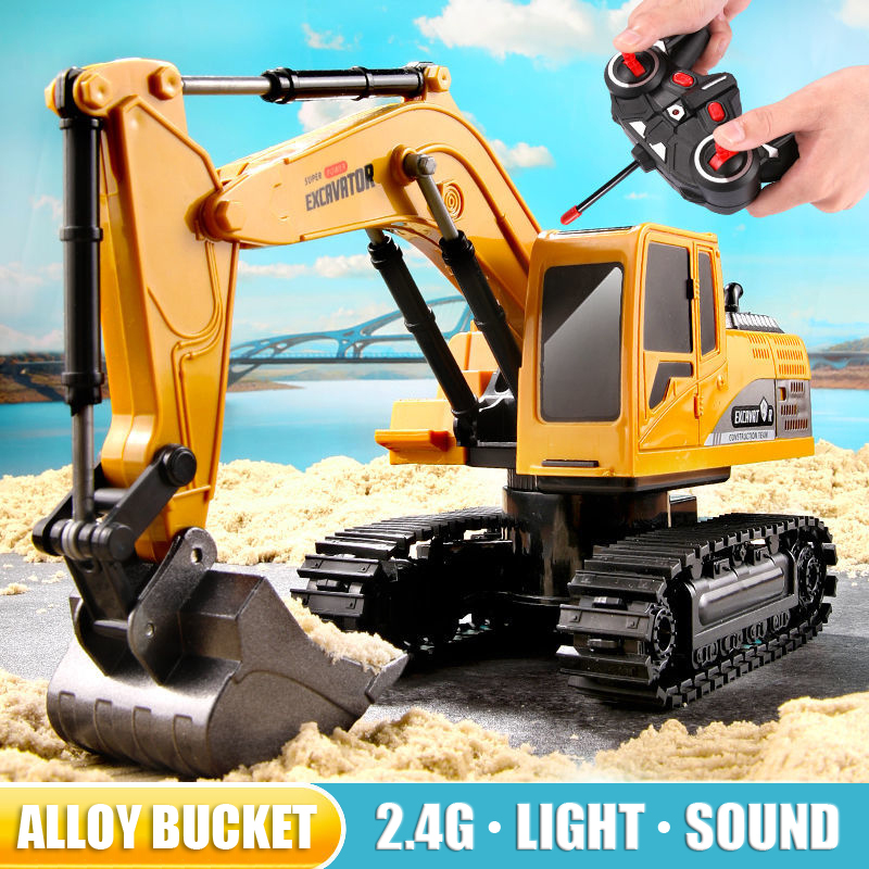 RC Excavator 2.4Ghz 6 Channel  - Rc Hobby Excavator recension och pris
