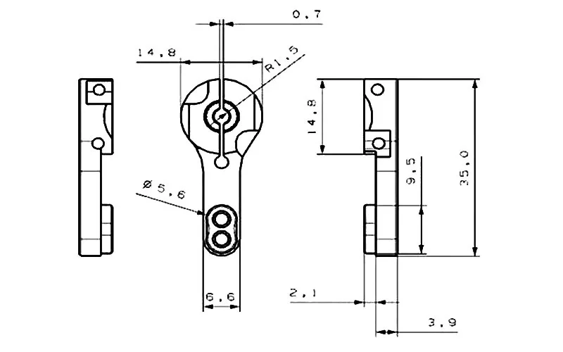 NEEBRC 25T RC Servo Horn Alumi - Rc Hobby Models recension och pris